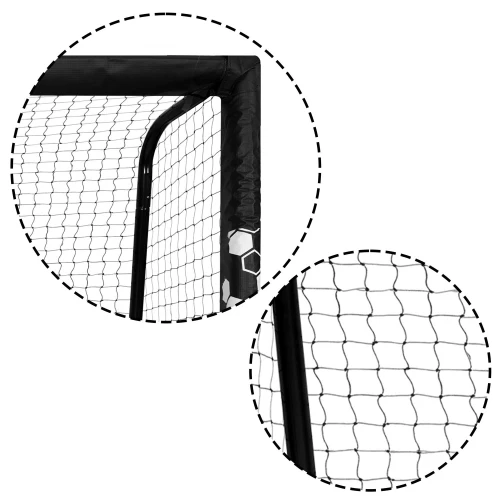 Bramka do piłki nożnej 180 x 120 x 60 cm NS-462 Hexagon