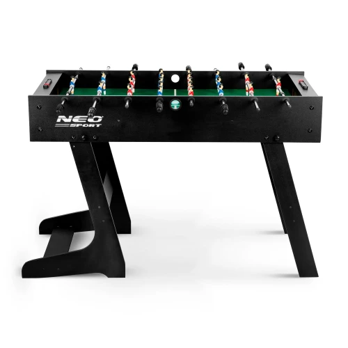 Stół do gry w piłkarzyki Neosport 121 x 61 x 80 cm NS-803 czarny