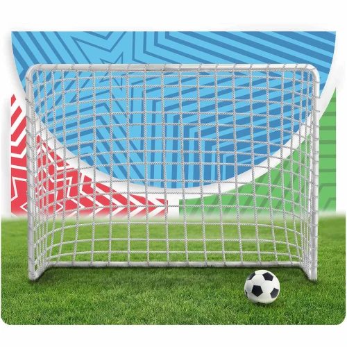 Bramka piłkarska do piłki nożnej przenośna treningowa 2 szt 183 x 122 x 61 cm NS-485