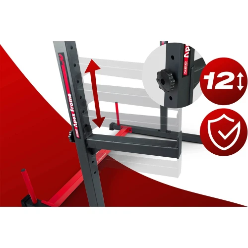 Drążek do podciągania stacjonarny stojak na sztangę Neo-Sport Apex Frame 130400
