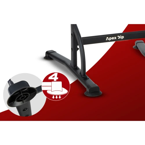 Drążek do podciągania wolnostojący stabilny udźwig 100 kg Neo-Sport 130300