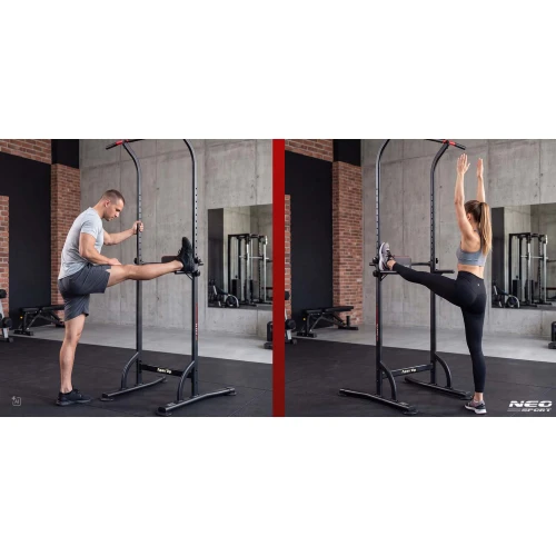 Drążek do podciągania wolnostojący stabilny udźwig 100 kg Neo-Sport 130300