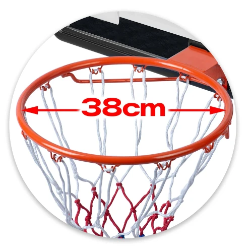 Kosz do koszykówki 150-210cm regulowany duży stabilny wolnostojący Neo-Sport NS-280