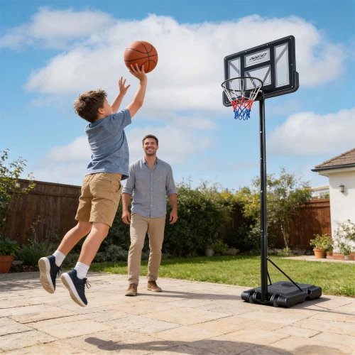 Kosz do koszykówki regulowany 135-300cm stabilny duży Neo-Sport NS-282