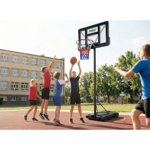 Kosz do koszykówki regulowany 135-300cm stabilny duży Neo-Sport NS-282