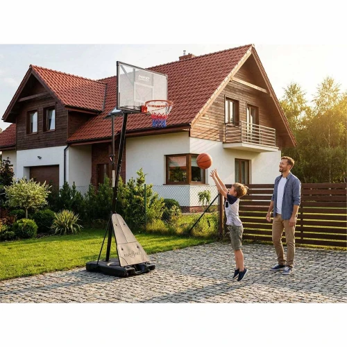 Kosz do koszykówki regulowany 160-305cm stabilny duży Neo-Sport NS-284