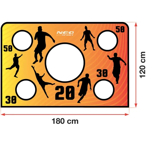 Mata celnościowa do bramek Neo-Sport 215 x 150 cm