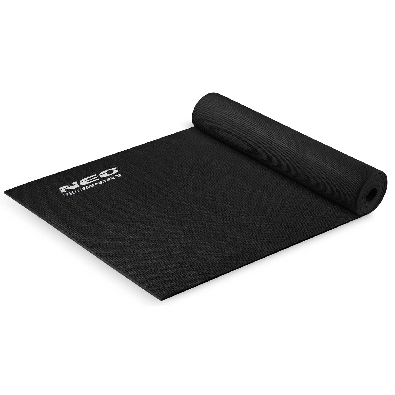 Mata do ćwiczeń 173 x 61 cm Neo-Sport - 192100 czarna