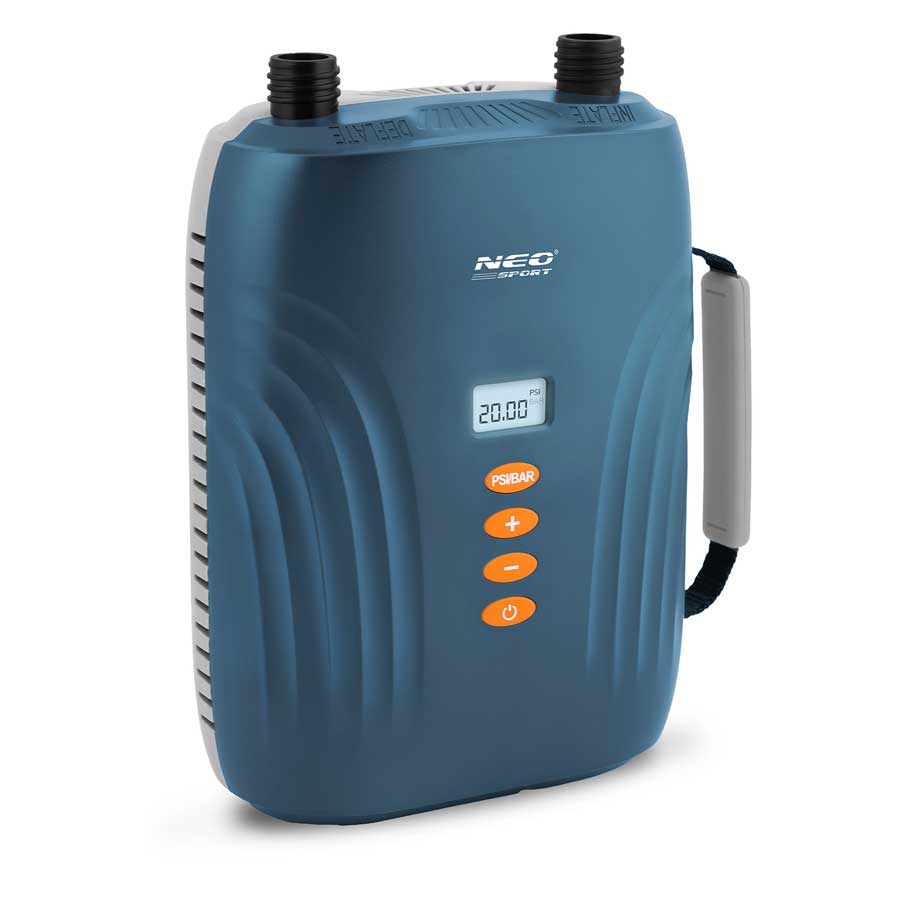 Pompka elektryczna do materaca pontonu SUPa + 6 przejściówek 12V Neo-Sport NS-713