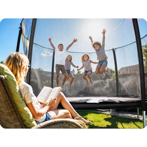 Siatka wewnętrzna do trampolin Neo-sport 252cm 8ft 6sł