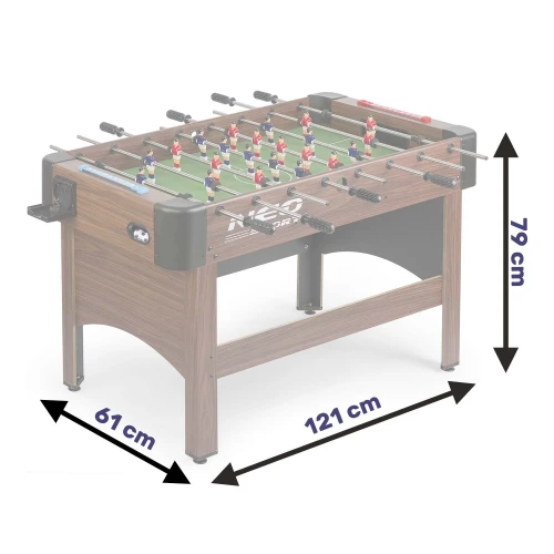 Stół duży do gry w piłkarzyki - Neo-Sport NS-448