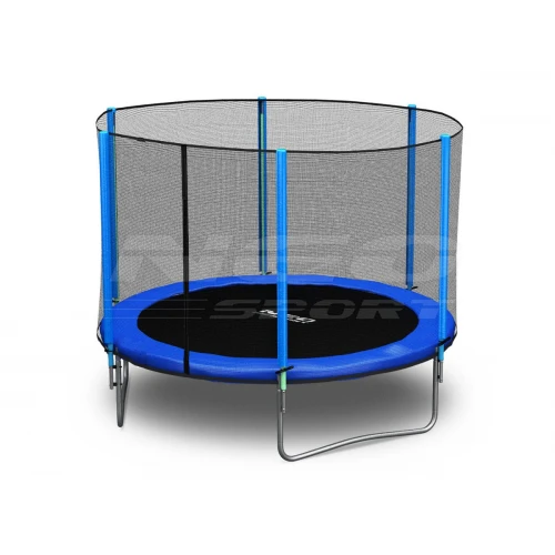 Trampolina ogrodowa 10ft/312cm z siatką zewnętrzną i drabinką Neo-Sport