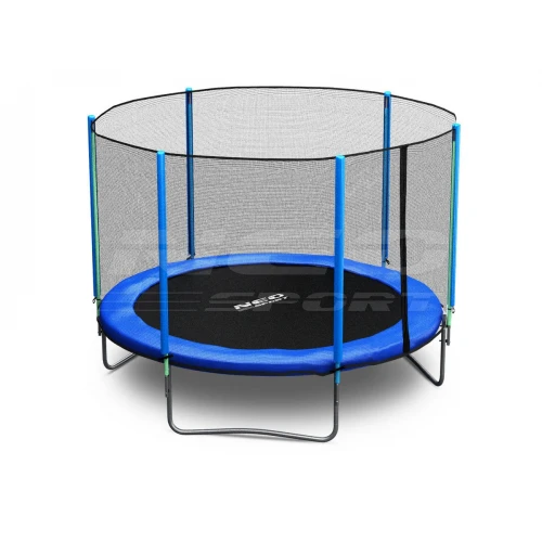 Trampolina ogrodowa 10ft/312cm z siatką zewnętrzną i drabinką Neo-Sport