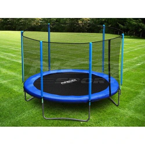 Trampolina ogrodowa 10ft/312cm z siatką zewnętrzną i drabinką Neo-Sport