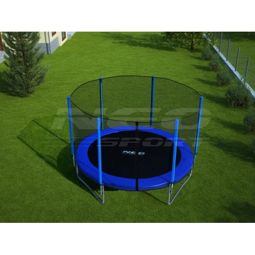 Trampolina ogrodowa 10ft/312cm z siatką zewnętrzną i drabinką Neo-Sport