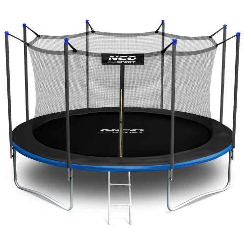 Trampolina ogrodowa 15ft/465cm z siatką wewnętrzną i drabinką Neo-Sport