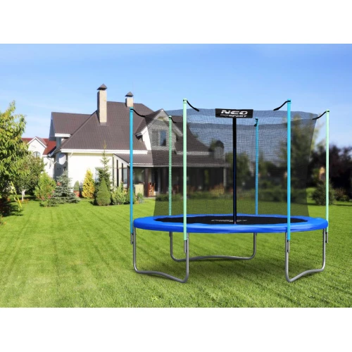 Trampolina ogrodowa 6ft/183cm z siatką wewnętrzną i drabinką Neo-Sport