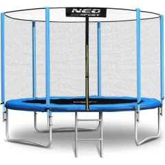 Trampolina ogrodowa 6ft/183cm z siatką zewnętrzną i drabinką Neo-Sport