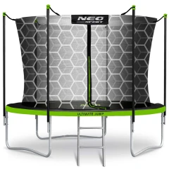 Trampolina ogrodowa 8ft/252cm z siatką wewnętrzną i drabinką Neo-Sport