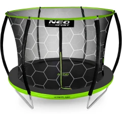 Trampolina ogrodowa profilowana 12ft/374cm z siatką wewnętrzną Neo-Sport