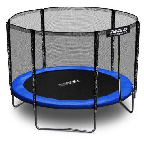 Trampolina ogrodowa 8ft/252cm z siatką zewnętrzną i drabinką Neo-Sport