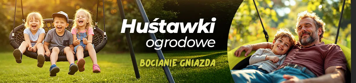 Huśtawki ogrodowe